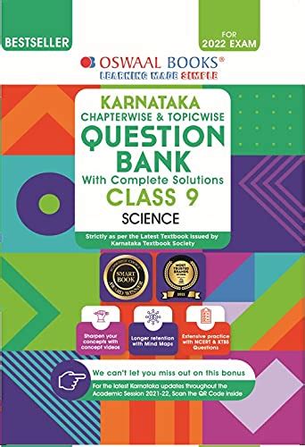 Oswaal Karnataka Question Bank Class Science Book Chapterwise