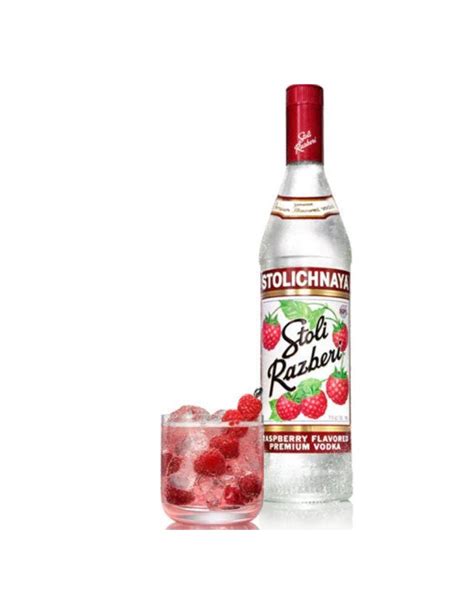 Vodka Stolichnaya Raspberry 750ml GUAYAQUIL El Bodegón Urdesa