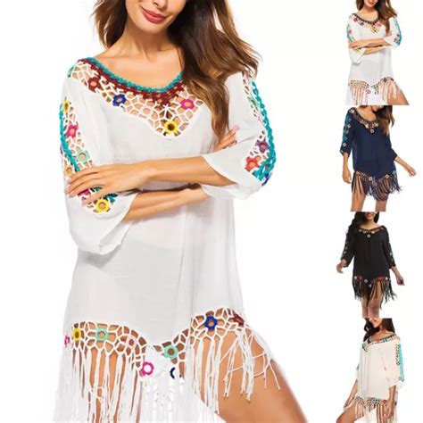 ROBE DE COUVERTURE en bikini d été pour femmes gland irrégulier maillots de b EUR