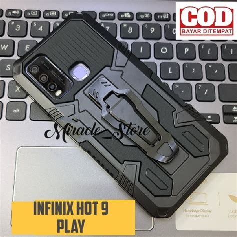 Jual Case Hp Kickstanding Clip For Infinix Hot Play Casing Hp Robot