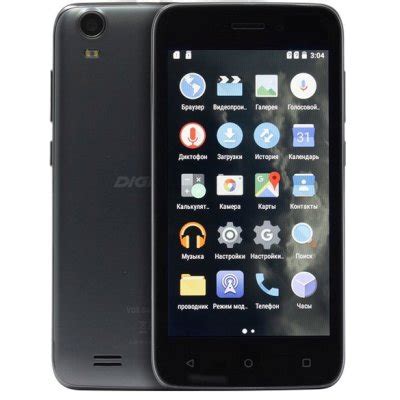 Digma Vox G450 3G Grey купить в KNS. Смартфон Digma Vox G450 3G Grey ...