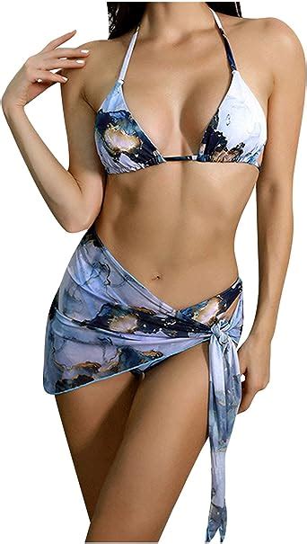 Micro Bikini Damen Sexy Bikini Bademode String Bikini Damen Push Up