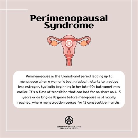Perimenopausal Syndrome
