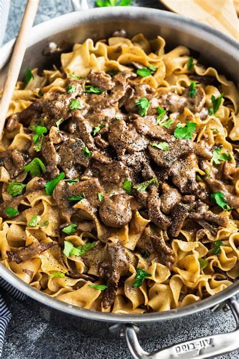 Beef Stroganoff – Easy One Pot