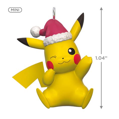 Pokemon Pikachu Hallmark Miniature Ornament Hooked On Hallmark