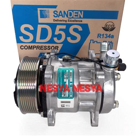 Jual Compressor Compresor Kompresor Ac Mobil Sanden Sd Sd