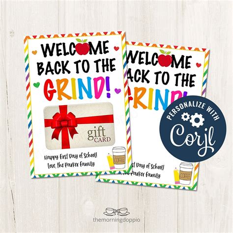Welcome Back To The Grind Free Printable Calendar Printables