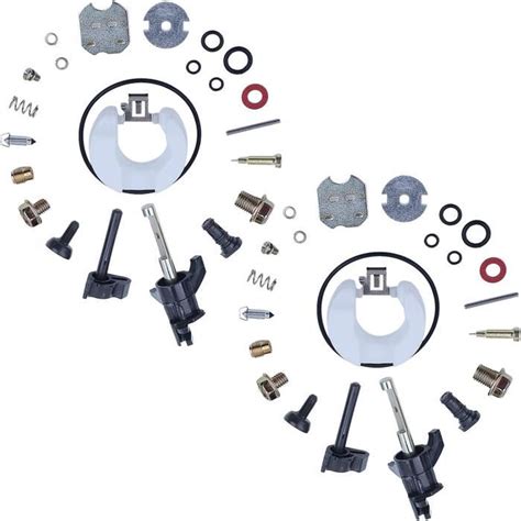 2pcs Kit de reconstruction de réparation du carburateur pour Honda