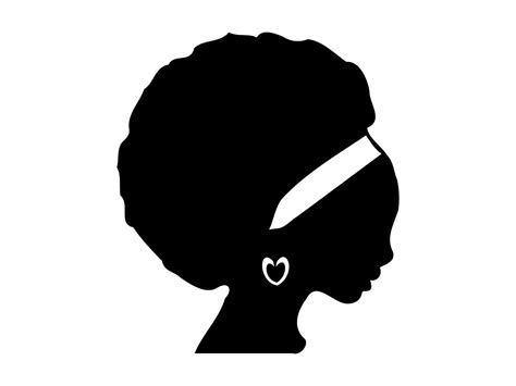 Black Woman Svg Afro Svg Afro Woman Svg Black Girl Svg African Etsy