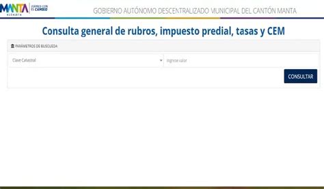 Consultar Impuesto Predial Ecuador 2024 Elyex