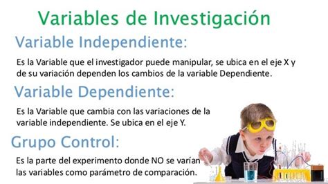 Ejemplos De Variables Dependientes E Independientes En El Metodo