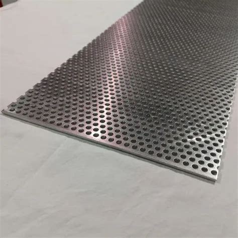 Stainless Steel Perforated Sheets SS Perforated Sheets Latest Price