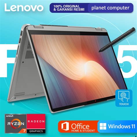 Jual Lenovo Ideapad Flex 5 14alc7 Amd Ryzen 7 5700u 16gb 512gb Ssd W11