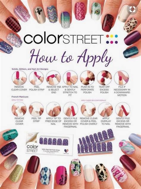 How To Apply Your Color Street Nails Want A Free Sample Message Me