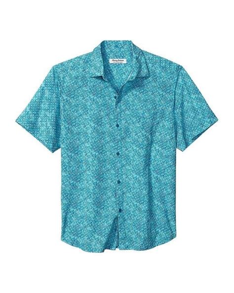 Tommy Bahama Synthetic Islandzone Bahama Coast Shirt In Blue For Men Lyst