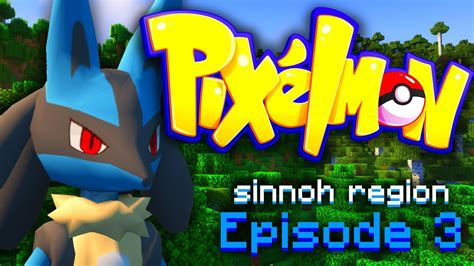 EVOLVING RIOLU Pixelmon Sinnoh Region Ep 3 YouTube