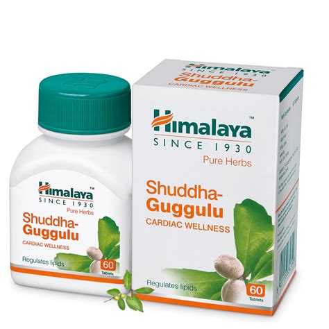 Himalaya Guggul Cholesterol Support 60 Vegetarian Caps 34898