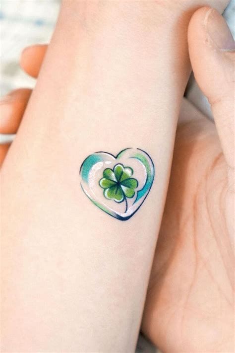 30 Amazing Four Leaf Clover Tattoo Ideas