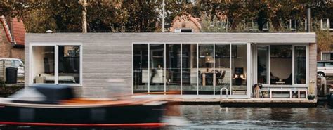 Energy Neutral Luxury Houseboat Floats In Haarlem Waters