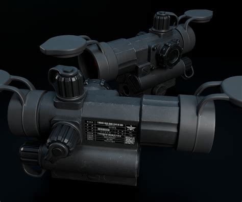 ArtStation - Gun Parts High / Low Mesh & Texture | Game Assets