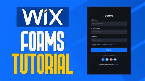 How To Set Up Wix Forms Wix Forms Tutorial