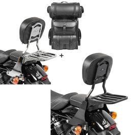 Set Sissybar Sb Hecktasche Lx Kompatibel Mit Harley Sportster