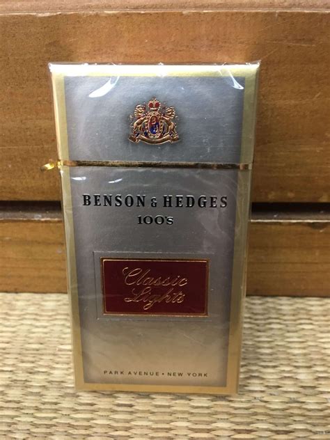 Benson Hedges S Classic Lights Cigarette Hard Pack Danly S