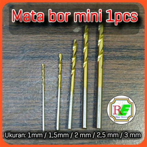 Jual Mata Bor Mini Bor Pcb Pcs Ukuran Mm Mm Mm Mm