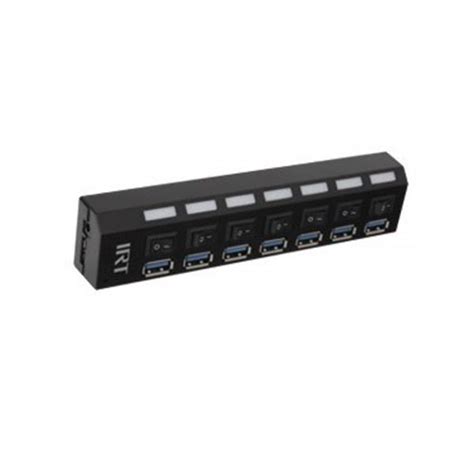 Ripley Hub Usb Hi Speed Puertos Con Interruptor On Off Led