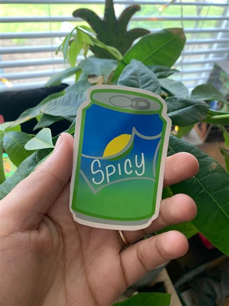 Spicy Sprite Soda Sticker | Etsy