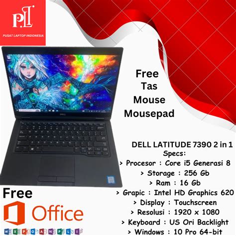 Jual Dell Latitude 7390 2in1 8256gb Intel Core I5 Gen 8 Seken Original Shopee Indonesia