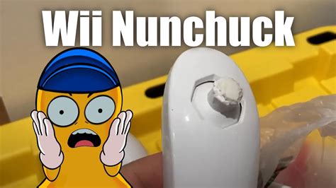 Games Fixing A Broken Wii Nunchuck Controller YouTube