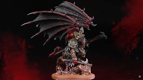 New Daemon Primarch Angron 40k Model Revealed As Others Leak Techraptor