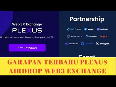 Garapan Terbaru Plexus Airdrop Web Exchange Youtube