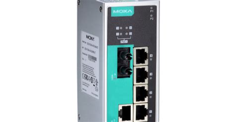 MOXA EDS P206A 4PoE M ST T Unmanaged Ethernet Switches ManuAuto