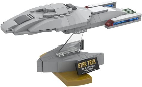 Bluebrixx Pro Star Trek Uss Voyager Ncc Marke Xingbao