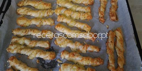 Palitos Crocantes De Massa Folhada Receitas Sabor