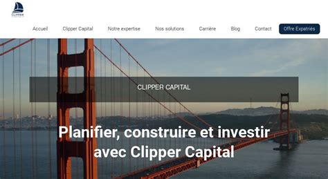 Clipper Capital Cif Clipper Capital Conseiller En Investissement