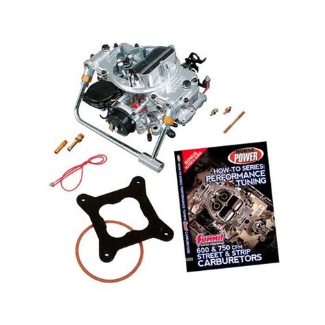 Summit Racing Carburetor 4 Bbl 600 Cfm Vacuum Secondaries Ebay