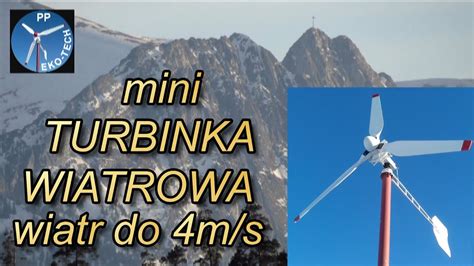 Mini Elektrownia Wiatrowa Mini Wiatrak Wiatr Do M S