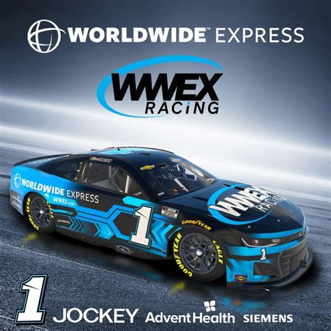 Ross Chastain Worldwide Express Camaro In Racing Camaro