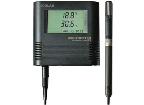 Zoglab Dsr Thext Temperature Humidity Data Logger Pro Celectric