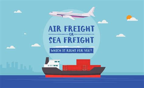 Air freight vs Sea freight – when to choose what? ⋆ FREE Online ...