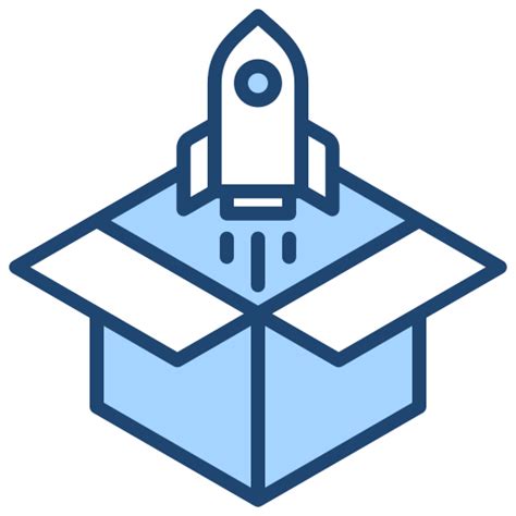 Product Release Generic Blue Icon