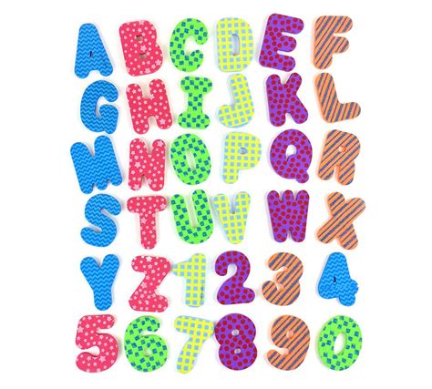 36 Foam Bath Letters And Numbers Crayola