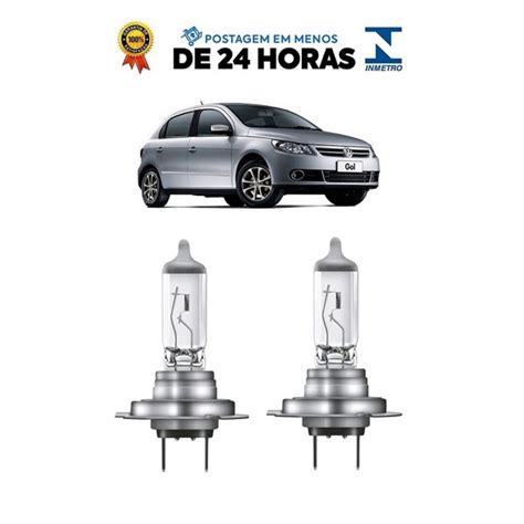 Par Lampada Farol Baixo Gol Voyage Saveiro G H