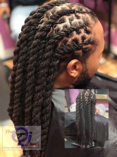 13 Simple Dread Hairstyles For Medium Length Men