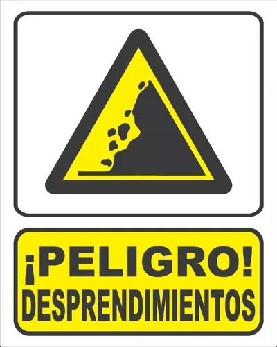 Se Alamiento Peligro Desprendimientos Reflejante Amar Negro