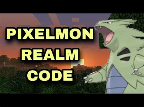 BEST PIXELMON REALM CODE FOR BEDROCK EDITION! - YouTube