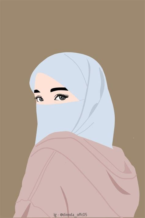 Pin Oleh Asiyat Di Hijab Cartoon Muslims Ilustrasi Karakter